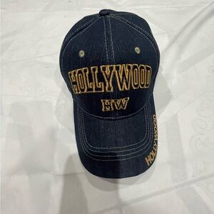 Hollywood Denim Cap New
